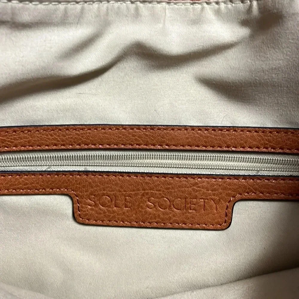 Imperfect Sole Society tote bag magnetic‎ closure versatile mom bag fall
